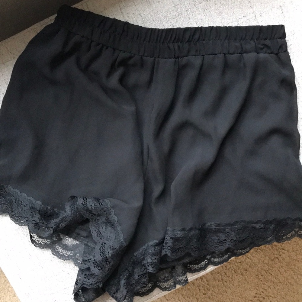 Black Soft Shorts
